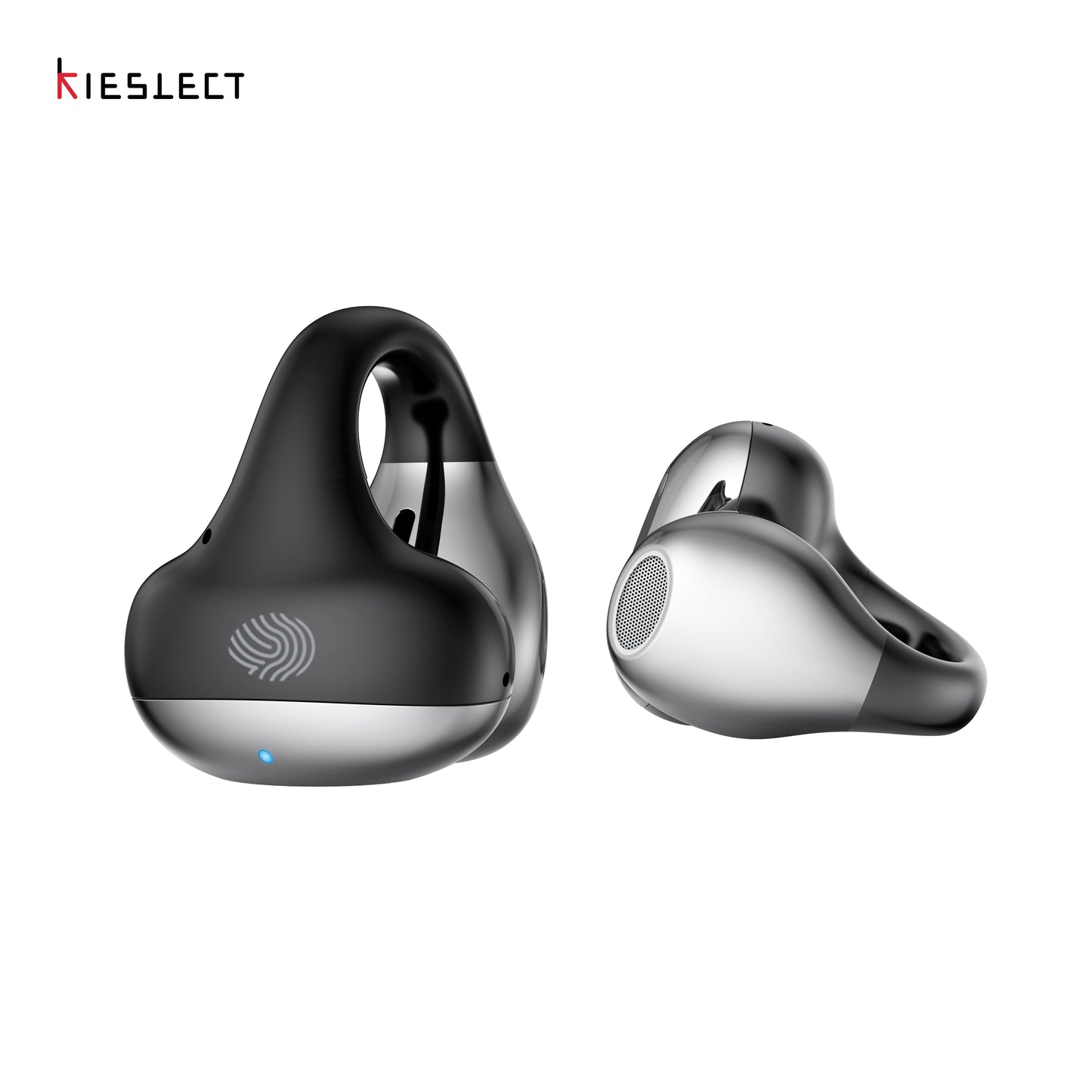 Kieslect Earbuds Open – Excellent 3D Surround Sound, AI Translation (Google & Microsoft), ChatGPT Support, 6H Playtime + 30H Case, Fast Charging <1h, Ultra-Lightweight
