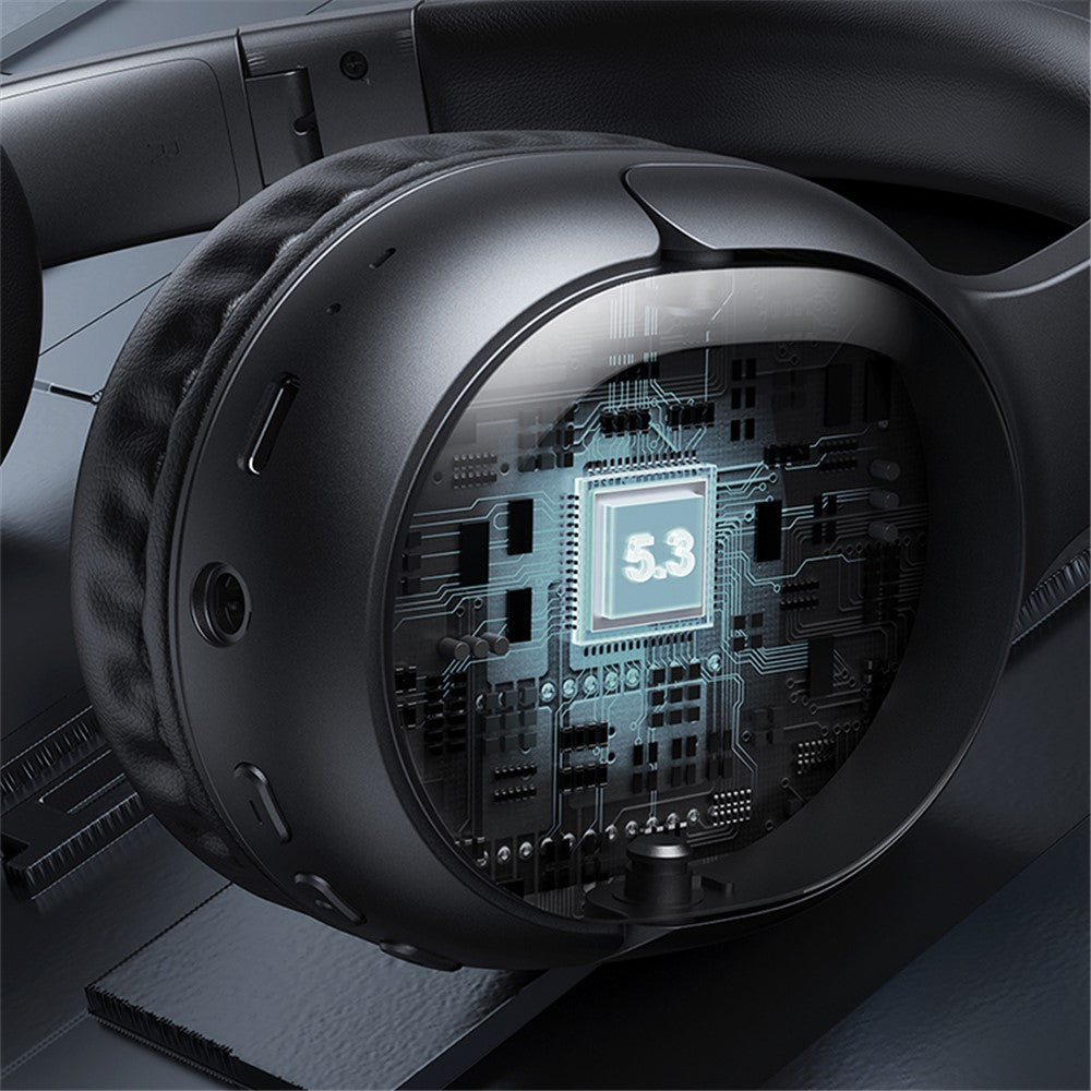 USAMS YG23 Yun Series Wireless Headphones – Bluetooth 5.3, 40 Hours Playback, Foldable Over-Ear Design (TDLYEJYX01)